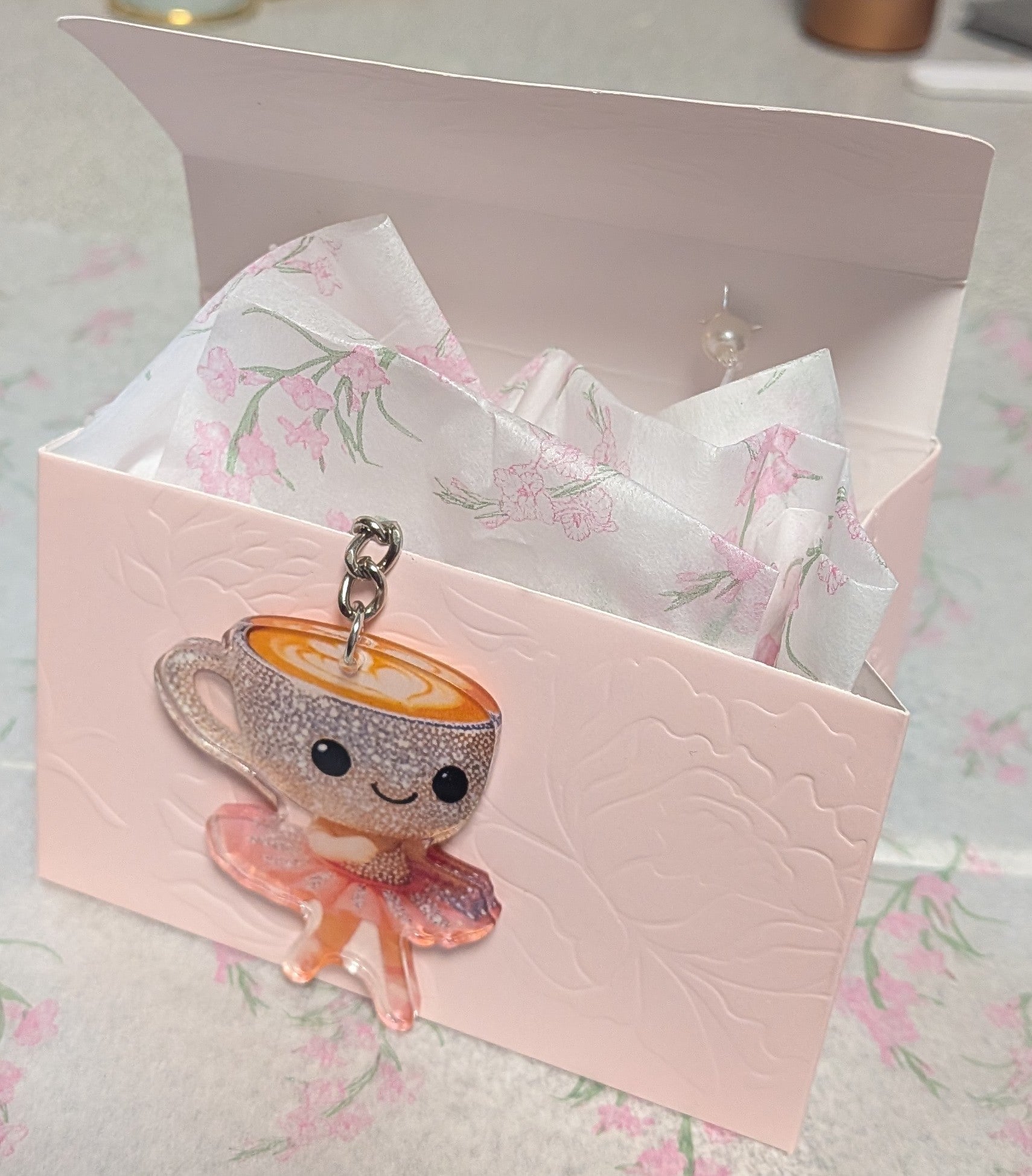 Embossed Craft Paper Favor/Gift Box