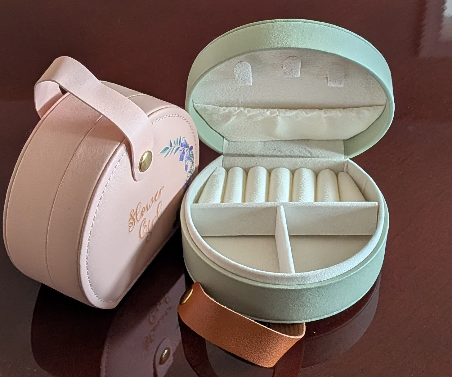 Flower Girl Travel Jewelry Box