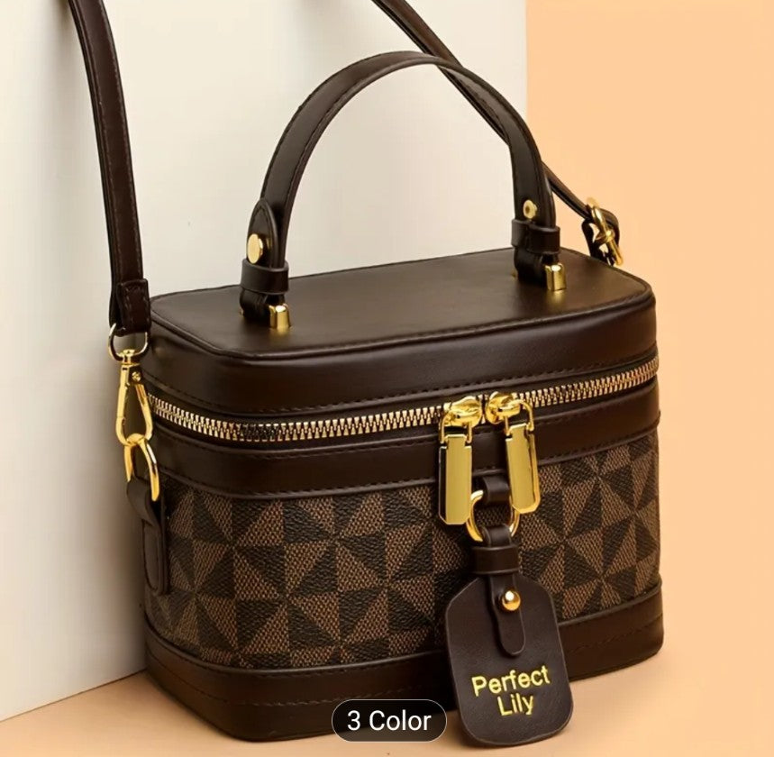 Crossbody Train Case Bag