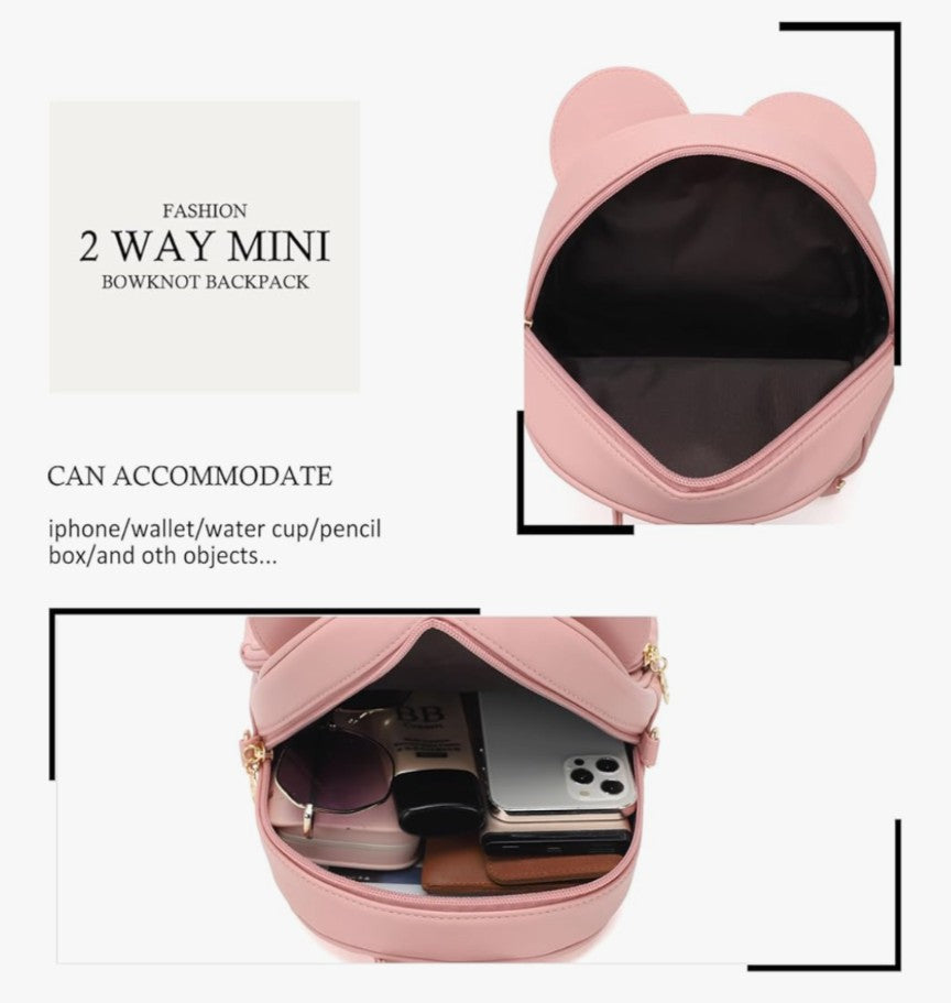 Minnie Inspired Crossbody - Backpack