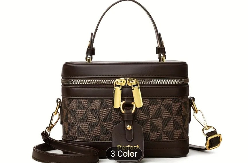 Crossbody Train Case Bag