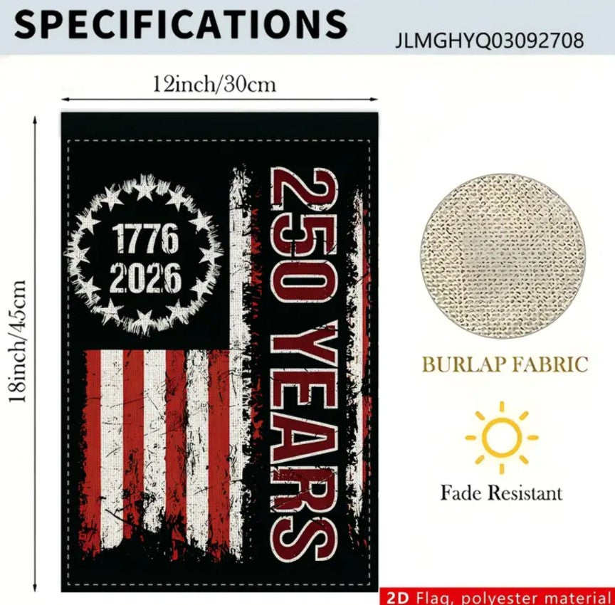 America's 250th Garden Flags