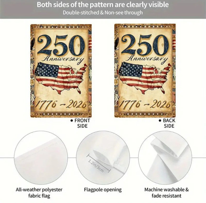America's 250th Garden Flags