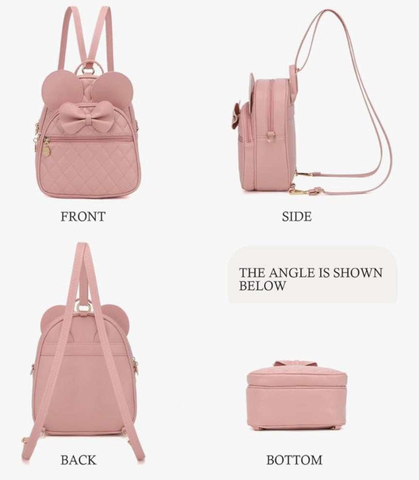 Minnie Inspired Crossbody - Backpack