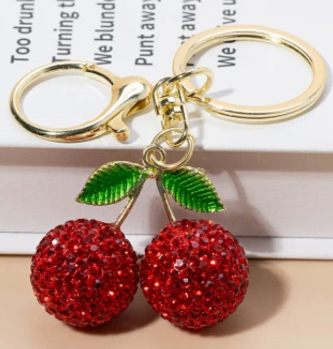 Cherry Keychain/Bag Charm