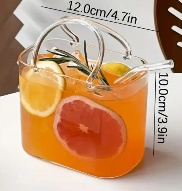 One & Done 26oz Glass Sip & Tote