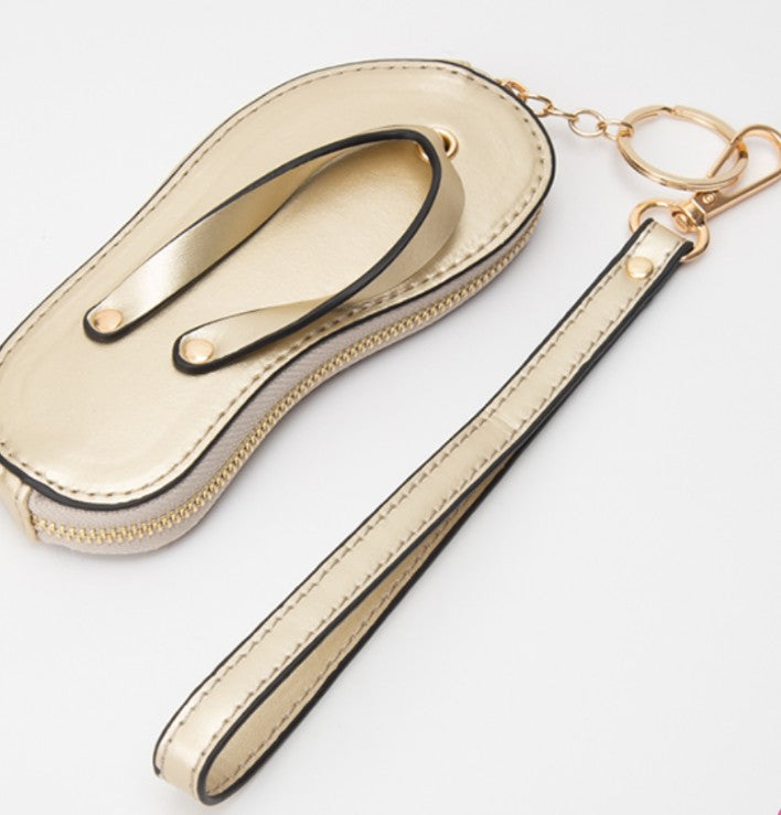 Flip Flop Wristlet Wallet