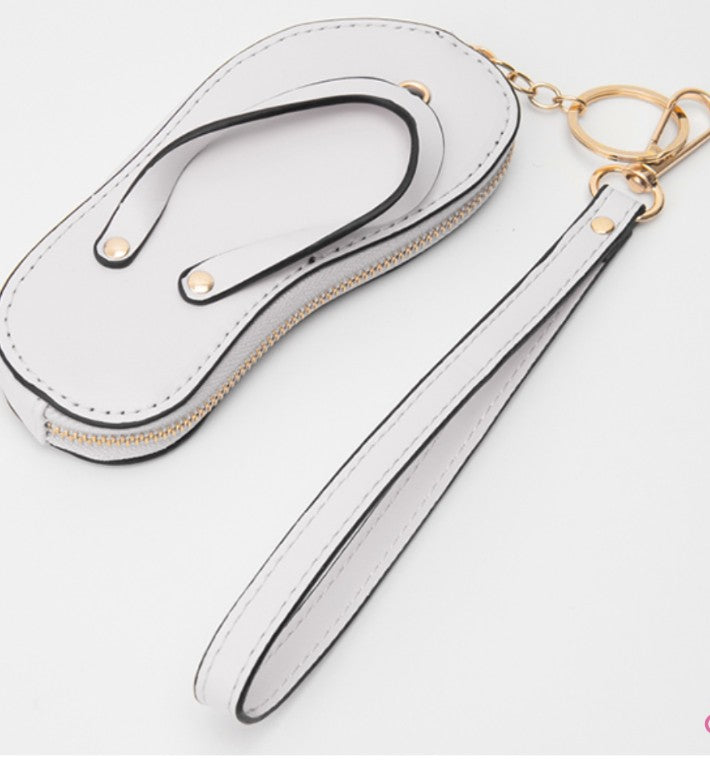 Flip Flop Wristlet Wallet
