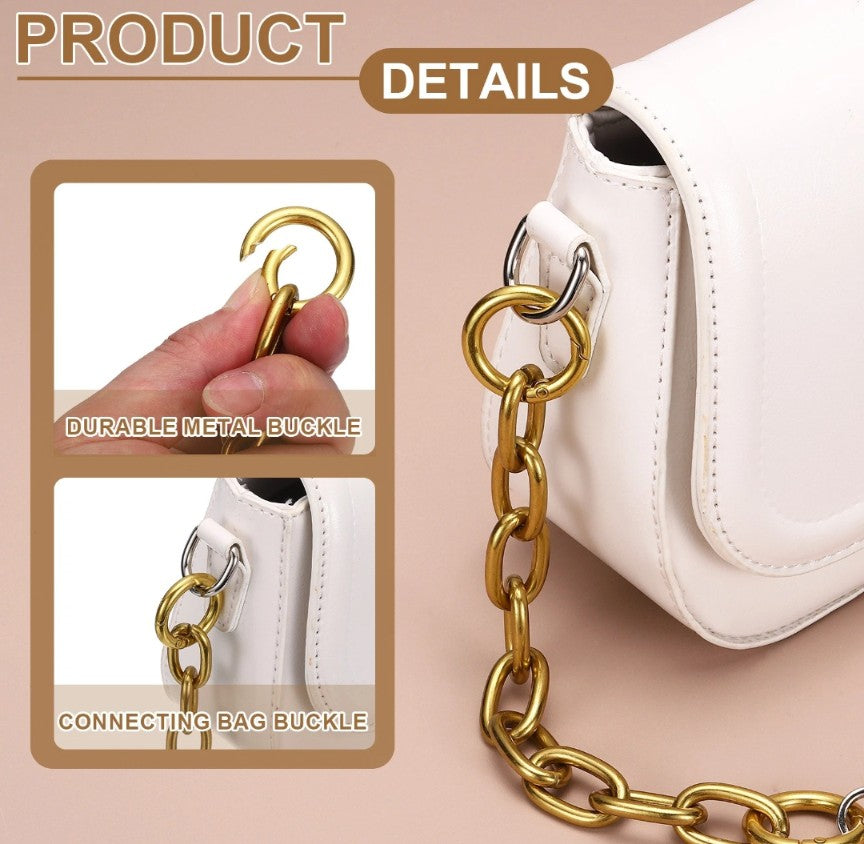 Chunky Gold Handbag Chain/Charm