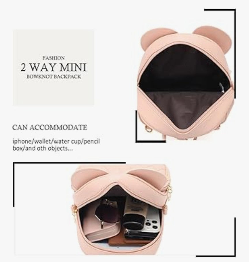 Minnie Inspired Crossbody - Backpack