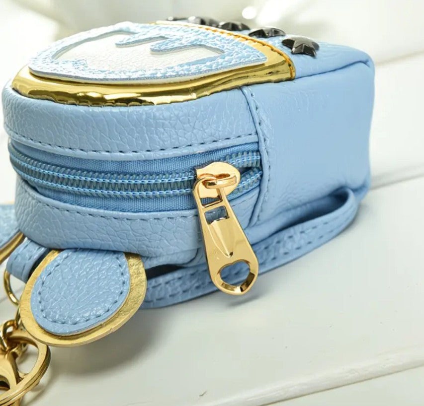Mini Mouse Inspired Handbag Charm Backpack Change Purse