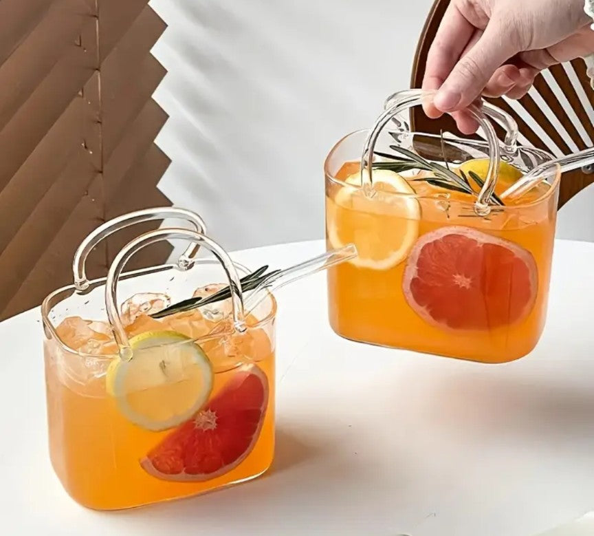 One & Done 26oz Glass Sip & Tote