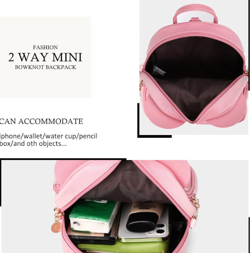 Minnie Inspired Crossbody - Backpack