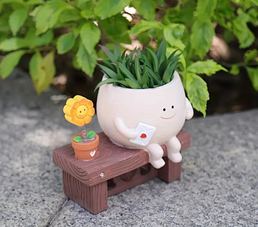 I ❤️ U Flower Succulent Pot