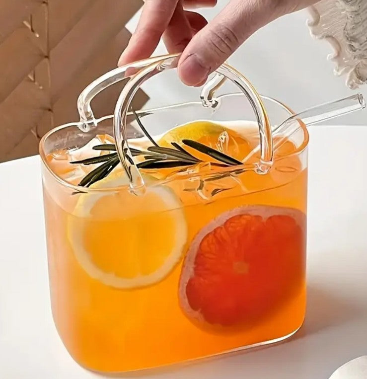 One & Done 26oz Glass Sip & Tote