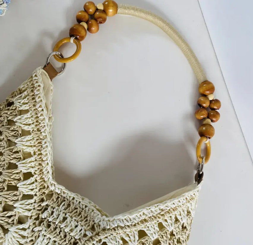 Beaded Boho Tote