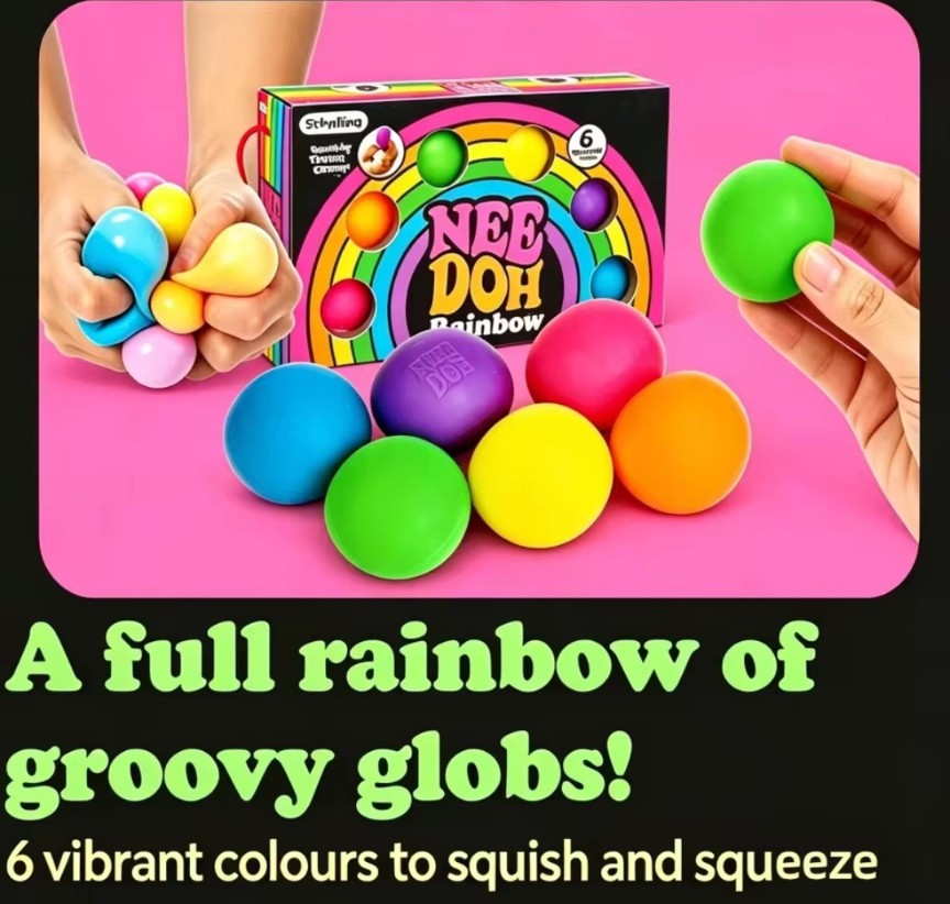 Nee Doh Rainbow (Limit 1 per customer)