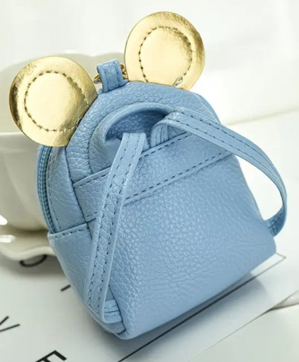 Mini Mouse Inspired Handbag Charm Backpack Change Purse