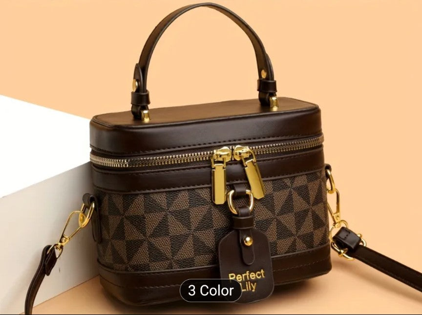 Crossbody Train Case Bag