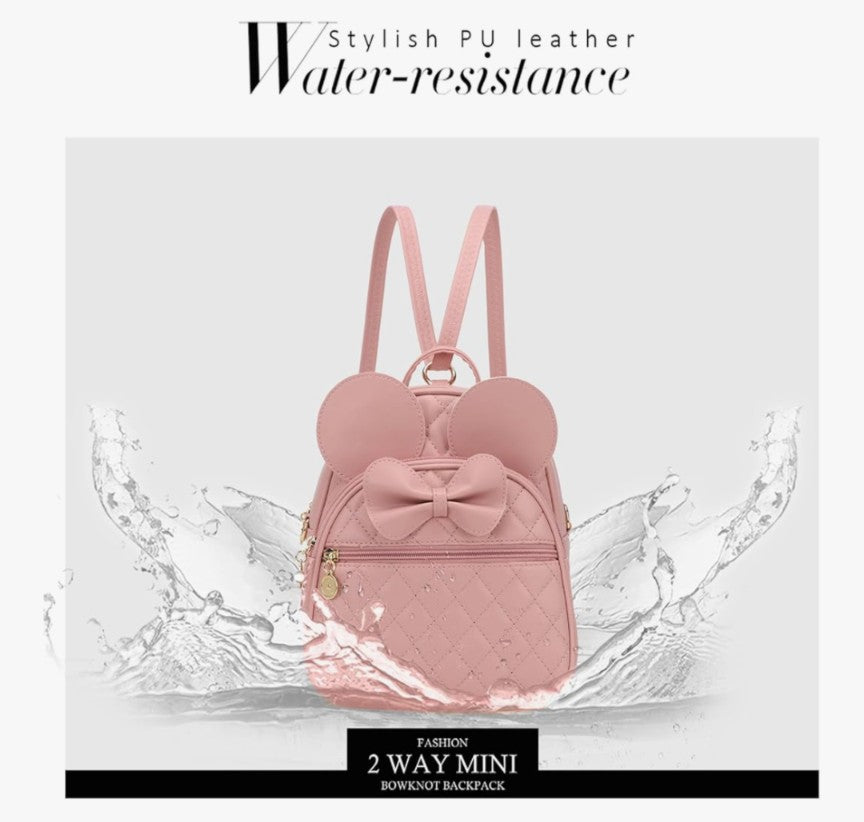 Minnie Inspired Crossbody - Backpack