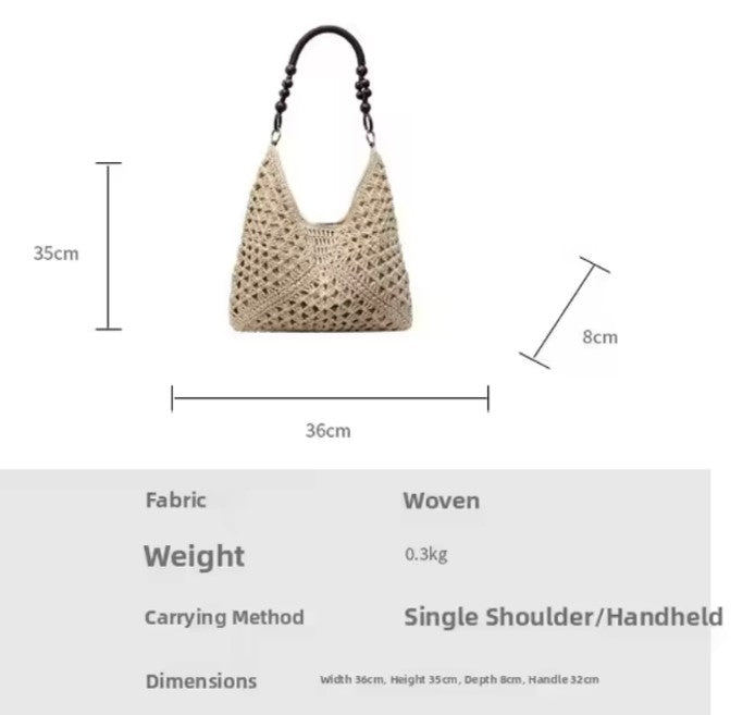 Beaded Boho Tote