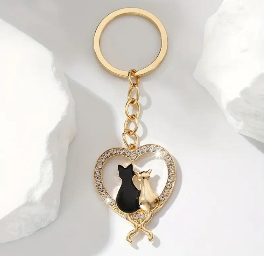 Kitty Love Keychain