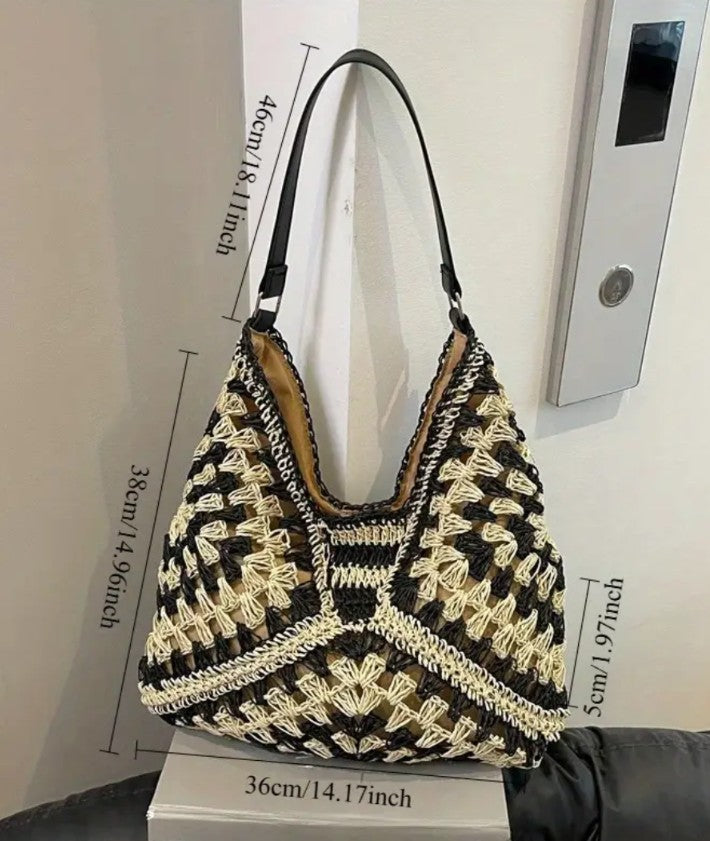 Boho Woven Tote