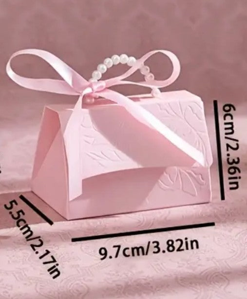 Embossed Craft Paper Favor/Gift Box