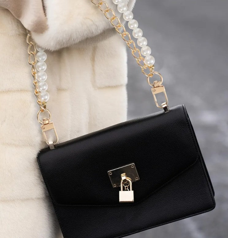 Pearl and Gold Purse Chain/Extender