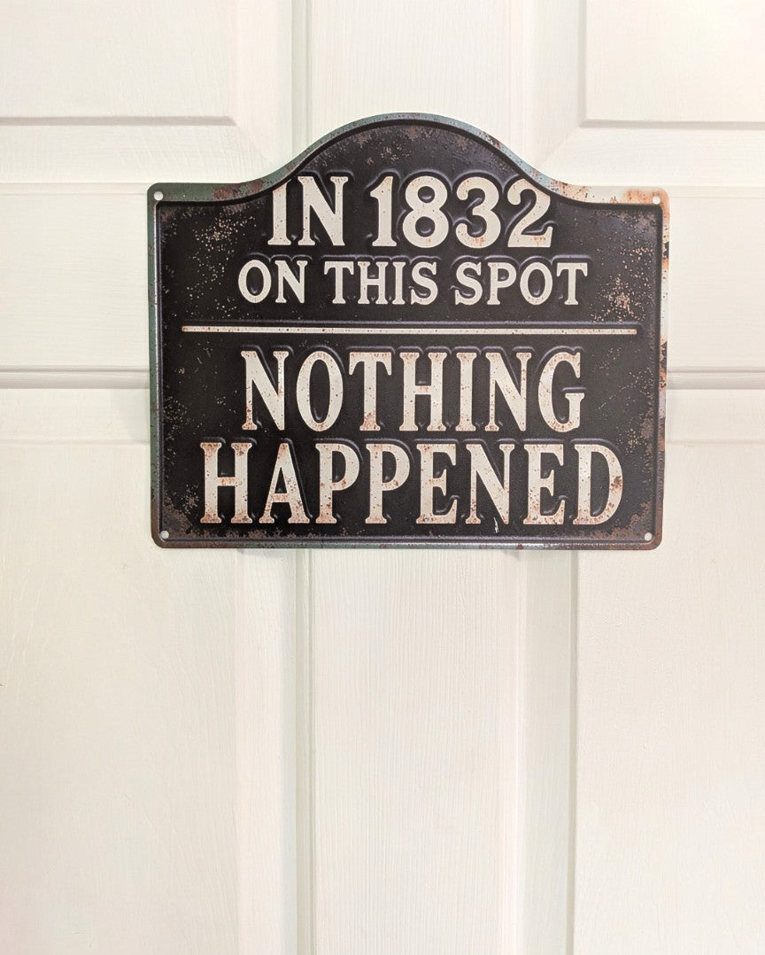 Vintage Style Metal Sign