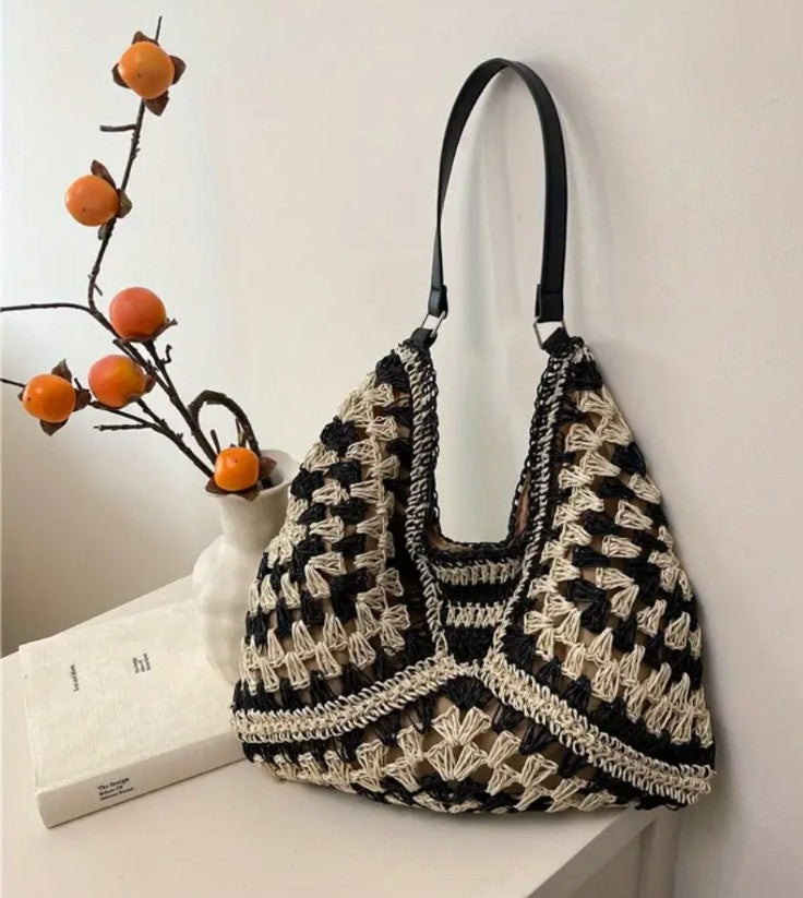 Boho Woven Tote