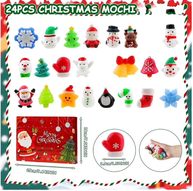 Squishy Santa Advent Calendar
