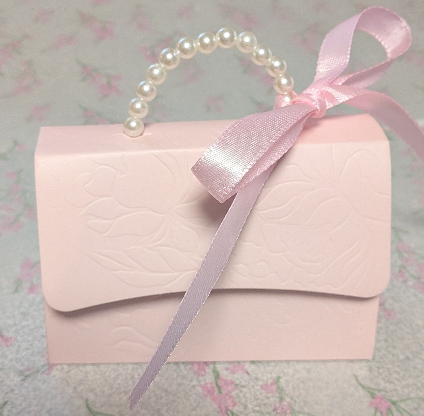 Embossed Craft Paper Favor/Gift Box