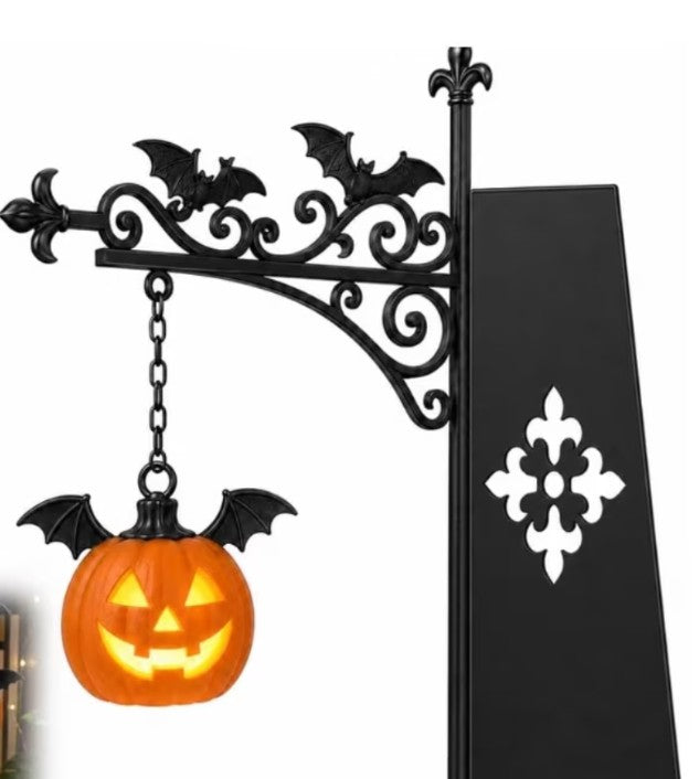 Pumpkin Bookshelf Lantern