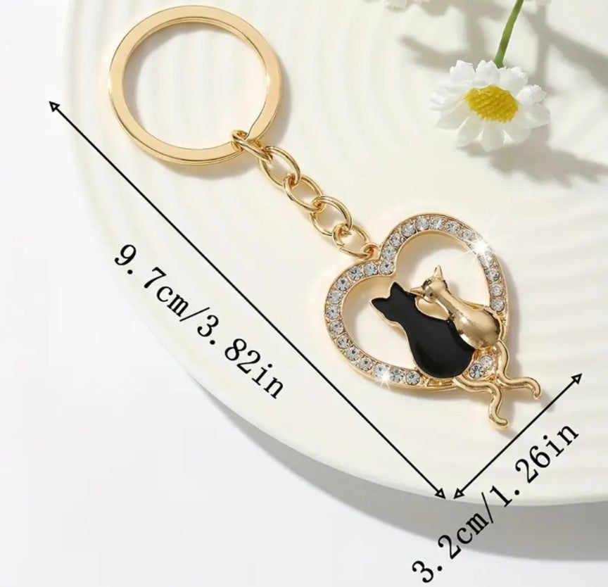 Kitty Love Keychain